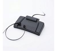 OM SYSTEM AS-9100 - Kit di trascrizione con pedale a 4 comandi Kit di trascrizione professionale con ODMS Cloud (12 mesi), pedale USB configurabile a