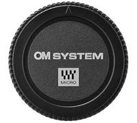 OM System BC-2 Cappuccio Corpo Fotocamera MFT/Micro Four Thirds | Cappuccio originale compatibile con fotocamere OM System e Olympus - materiale elastico, anello zigrinato, protezione da