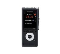 OM System DS2700 Registratore vocale digitale con microfoni stereo, slide switch a 4 posizioni e software ODMS R8.