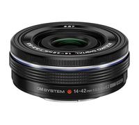 OM SYSTEM M.Zuiko Digital ED Obiettivo 14-42mm 1:3.5-5.6 EZ, Micro Quattro Terzi, per Fotocamere OM-D e PEN, Nero