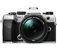 OM SYSTEM OM-5 Mark II Fotocamera Micro Quattro Terzi con obiettivo M.Zuiko Digital ED 14-150mm II, sensore Live MOS da 20 MP, stabilizzazione su 5 assi, IP53, scatto HighRes a mano libera da 50 MP