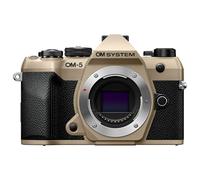 OM SYSTEM OM-5 Mark II Fotocamera Mirrorless 20 MP - Corppo Tropicalizzato | Micro Quattro Terzi, Stabilizzazione 5 Assi, Video 4K, 50 MP Handheld High Res Shot, IP53, USB-C, Filtro ND Live
