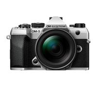 OM SYSTEM OM-5 Mark II SLV w/M.ZUIKO Digital ED 12-45 mm F4.0 PRO KIT Videocamera compatta leggera sigillata 4K resistente alle intemperie, ideale per viaggi all'aperto
