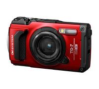 OM SYSTEM Tough TG-7 Rossa Fotocamera Compatta Waterproof 4K