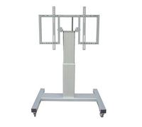 OM06184 ITB OM06184 carrello e supporto multimediale Nero, Argento Pannello piat