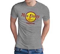 OM3® Mos-Eisley Cantina Tatooine T-Shirt | Uomo | Best Bar in The Universe Vintage Style | S - 4XL grigio mélange L