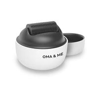 OMA & ME Derma Roller Capelli 0,5 mm - Microneedling con 1200 Microaghi - Stimola la Crescita e Riduce la Caduta dei Capelli - Routine Anticaduta Naturale e Migliora la Microcircolazione