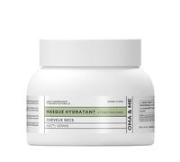 OMA & ME Maschera Idratante per Capelli Secchi - Nutre in Profondità e Idrata a Lungo Termine - Maschera per Capelli A3C e Serina - Ingredienti di Origine Naturale, Prodotto in Francia - 250ml