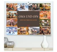 Oma und Opa - Sprüche über das Alter (hochwertiger Premium Wandkalender 2027 DIN A2 quer), Kunstdruck in Hochglanz: Ein Kalender voller humorvoller Sprüche über das Älterwerden und das Leben.