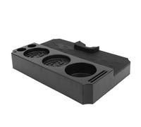 Omabeta 1 Pcs Tappetino Manomissione del caffè, Supporto per Manomissione del caffè con 6 Cuscinetti Non Slip in Silicone per Portafilter da 51 Mm 53 Mm 58 Mm
