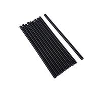 Omabeta 10 Pezzi Black Hot Melt Colla Stick a Caldo Melt Melt Adesivi Adesivi Legging Ad Alta Resistenza stabilità Termica Velena (11 * 270mm)