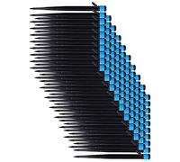 Omabeta 100 Pz/Borsa Universale Irrigatore a Goccia Testa Regolabile Gocciolatore per Irrigazione per Serra Vivaio, Materiale ABS di Alta qualità, Lunghezza 18 Cm