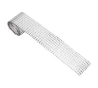 Omabeta Adesivo per Mosaico a Specchio da 1600 Pezzi, Adesivo per Piastrelle di Vetro Quadrato Autoadesivo con Finitura a Specchio per la Decorazione della Casa, Bagno, Camera da (Argento)