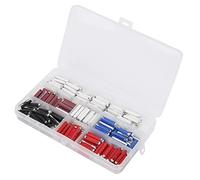 Omabeta Assortimento di Kit di Fusibili per Auto da 200 Pezzi Fusibili a Siluro Compatti e Durevoli per Veicoli Dell'Europa Orientale Realizzati in Lega di Zinco Propilene