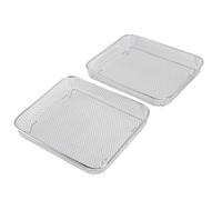 Omabeta Cestello per Friggitrice Ad Aria, Accessori per Griglia in Filo di Cestello per Friggitrice Ad Aria in Rete di Acciaio Inossidabile Parti per Patatine Fritte di Pollo, Lavabile