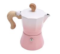 Omabeta Coffee Pentola da Piano Cottura, Produttore di Caffetterie in Alluminio da 150 Ml Classico Greca Cafe Maker per Piano Cottura per gli Amanti Principianti (Posa gradiente)