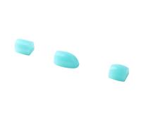 Omabeta Copritasti per Sassofono Cuscinetti Morbidi in Silicone per Prestazioni Migliori Set da 3 Pezzi per Appassionati di Sax 2 Cm (CC21 Blu)