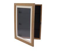Omabeta Cornice Artistica per Bambini con Apertura Frontale Magnetica, | Display con Opere D'arte Modificabili per Lavori Manuali e Scolastici, Pannello di densità e Foglio PS, Montaggio a Parete