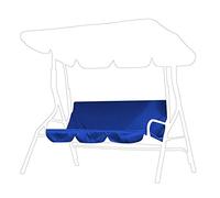 Omabeta Cuscino Dell'altalena per Sedia a Dondolo da Esterno a 3 Posti Sostituzione del Cuscino Impermeabile per Copertura di Protezione per Sedia a Dondolo da Giardino da Giardino(Blu)