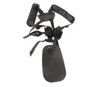 Omabeta Imbracatura per Decespugliatore Professionale, Doppia Tracolla con Cuscinetti Ammortizzanti, Cintura Universale Regolabile in Nylon per Decespugliatore e Motosega