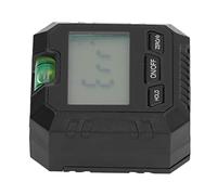 Omabeta Inclinometro Digitale 90° Goniometro Elettronico Ad Alta Precisione Misuratore di Livello Angolare per Lavorazione del Legno e Riparazioni Auto 5,3 X 5,3 X 2,7 Cm (Nera)