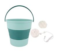 Omabeta Lavatrice Portatile Pieghevole Mini Lavatrice Automatica Salvaspazio Efficiente per Piccoli Oggetti Campeggio e Dormitori Silicone