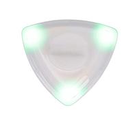 Omabeta LED Glowing Guitar Pick , Compact Size Low Power Consumption High Sensitivity Easy To Use Pick Replacement for Stringed Instrument(Green)