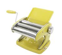 Omabeta Macchina per Pasta, Pressa Manuale per Tagliatelle in Acciaio Inossidabile con Angoli Arrotondati per la Sicurezza, Perfetta per Preparare Lasagne di Pasta (Ventosa 2 Coltelli)