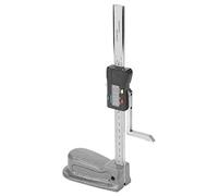 Omabeta Misuratore di Altezza Digitale, Strumento di Misurazione della profondità di Precisione, 0-150 Mm per la Lavorazione del Legno, Realizzato in Plastica Tecnica e Base in Acciaio Inossidabile