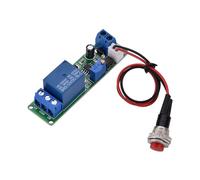 Omabeta Modulo Timer Regolabile Interruttore relè Ritardato 12V DC Intervallo di Tempo 1-10sec con Protezione Ingresso Inverso per Apparecchiature di Automazione Robot Smart Home
