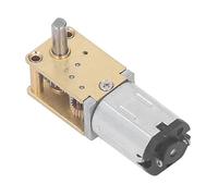 Omabeta Motoriduttore a Vite Senza Fine Forte Potenza di Uscita in Metallo a Basso Rumore per Automobili Intelligenti Materiale: Mini Riduzione 3V in Lega di Zinco e Ottone per Robot (15 giri/min)