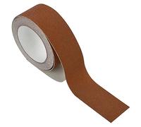 Omabeta Nastro Anti -slittamento Nastro Adesivo Non Slip Nastro per Impugnatura 5 M X 5 Cm PVC Sicurezza del Battistrada con Superficie di Sabbia per Scale Piscina per Pavimenti Home (Marrone)