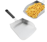 Omabeta Paletta Grande per Piastra, Spatola per Hamburger in Acciaio Inossidabile con Pala per Friggere e Cuocere Alla Griglia