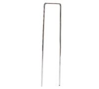 Omabeta Pali da Giardino in Acciaio Zincato a Forma di U Resistente da 50 Pezzi per il Fissaggio di Tende e Teloni in Paesaggi 10x4 Cm