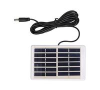 Omabeta Pannello Solare da 1,2 W 6 V 9 V, Pannello Caricatore Solare con Cristalli di Polisilicio Ad Alta Efficienza con Antivento e Anti-neve per Pompe Dell'acqua