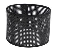 Omabeta Paralume in Tessuto E27 E14 a Forma di Cilindro Cavo per Lampada da Tavolo, Design Elegante per Camera da Letto, Materiale PE Premium, 6,3 X 4,7 Pollici