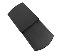 Omabeta Pratico Vassoio Scorrevole per Macchina da caffè, Tappetino Mobile Regolabile per Elettrodomestici da Cucina, Robusto Materiale ABS per Piano di Lavoro, 28x21 Cm
