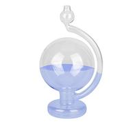 Omabeta Previsioni del Tempo Bottiglia in Vetro Blu Barometro Previsioni del Tempo in Vetro Innovativo di Anniversario Istruzione Tot con Liquido all'Interno