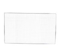 Omabeta Rack Grill a Rete in Acciaio Inossidabile Cromata Facile da Pulire per la Distribuzione di Calore Uniforme per il Campeggio da Picnic in Famiglia