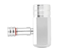 Omabeta Regolatore di CO2 Valvola Regolabile con Display a Manometro Singolo per Piante Acquatiche Ideale per i Proprietari di Acquari (L'interfaccia w21.8 del piccolo contatore singolo)