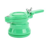 Omabeta Rubinetto per Estrattore di in Plastica a Prova di Perdite da 2 Pezzi per Attrezzature per L'apicoltura, Valvola a Saracinesca per per Uso Alimentare per Apicoltori (Verde)