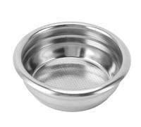 Omabeta Set di 2 Cestelli Portafiltro per caffè in Acciaio Inossidabile da 58 Mm per Macchine da caffè Filtro a Doppia Dose Preparato in Modo Efficiente