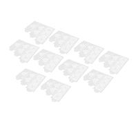 Omabeta Set di Stampi Spray per Torte, Confezione da 10 Pezzi, per Decorare Dolci e Torte con Fondente, Perfetti per Compleanni, Matrimoni, Realizzati in Robusto PVC, Dimensioni da 9,1x3,9 Pollici a