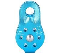 Omabeta Single Rope Pulley Calzatura Pulley Grave in Lega di Alluminio in Alluminio Blocco per Il Trasporto di Trasporto di Rampicamento con 1000 kg di capacità di Carico Rotazione (Blu)