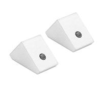 Omabeta Staffa con Tassello Angolare Interno, Supporto in Alluminio Resistente, Angolo di 90 Gradi per Progetti di Robotica, 15x19 Mm, 2 Pezzi
