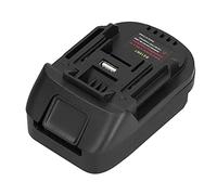 Omabeta Strumento Adattatore Batteria Convertitore USB Compatto per Batterie BAT609 BAT610 BAT611 Materiale ABS 18V