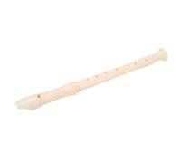 Omabeta Strumento per Flauto Dolce in ABS, Flauto Dolce Soprano Educativo a 8 Fori per Asili e Scuole Elementari, Realizzato in Materiale ABS Resistente, Include 1 Registratore e Accessori (Bianca)