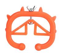 Omabeta Strumento per Lo Svezzamento in Plastica Resistente e Facile da Pulire per Forniture per Allevamento di Mucche, 10 Pezzi Anello Rotondo per Naso di Mucca Vitello Svezzatore per Animali