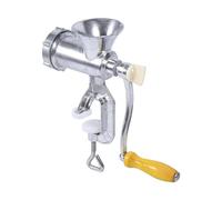 Omabeta Tritacarne Manuale, Tritacarne per Carichi Pesanti in Lega di Alluminio, Insaccatrice per Salsicce con Morsetto da Tavolo Regolabile per