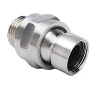 Omabeta Valvola Deviatrice per Soffione Doccia per Getto Superiore del Bagno, Efficiente Adattatore per Soffione Doccia G1/2, Acciaio Inossidabile Spazzolato Ramato